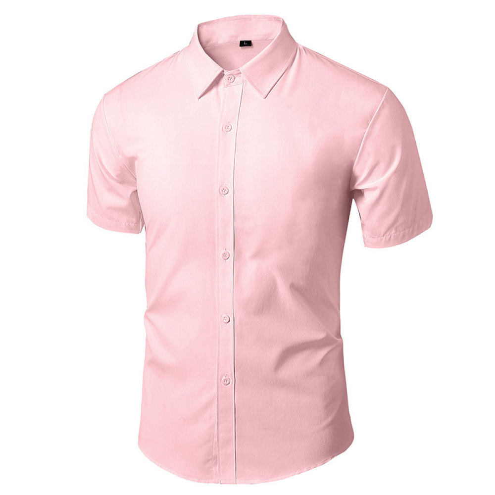 Men Formal Office Wear Shirts - Mens Slim Fit Dress Shirt Long