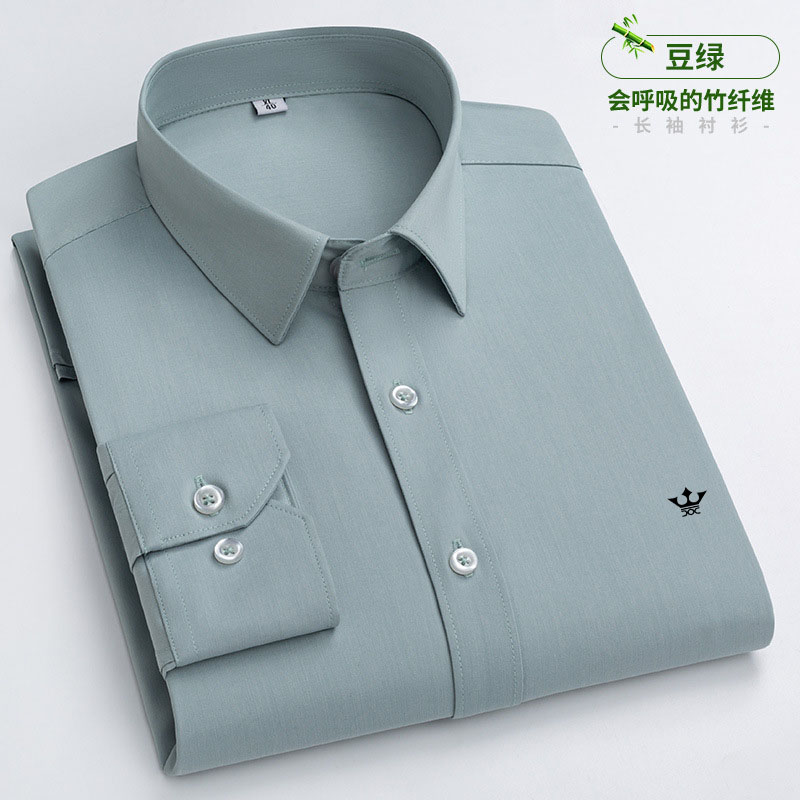 Men Formal Office Wear Shirts - 2026 New Fashion Non-iron Shirt Anti-wrinkle