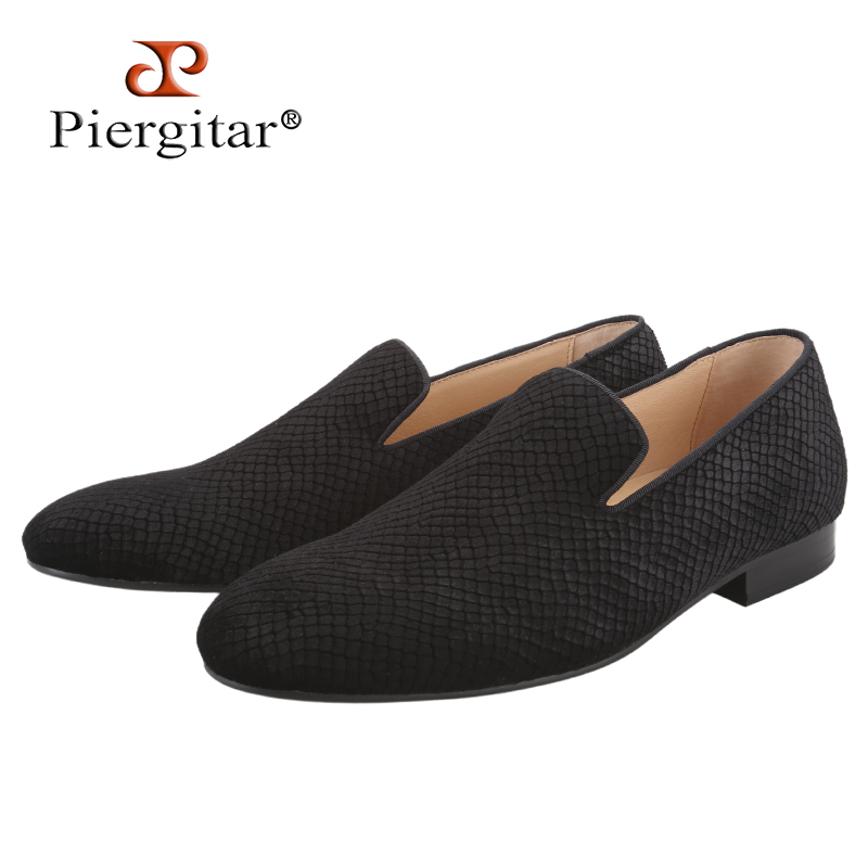 Men'S Formal Wear In Wedding - Piergitar Multi-Colors Fishscale Pattern Embossed Velvet