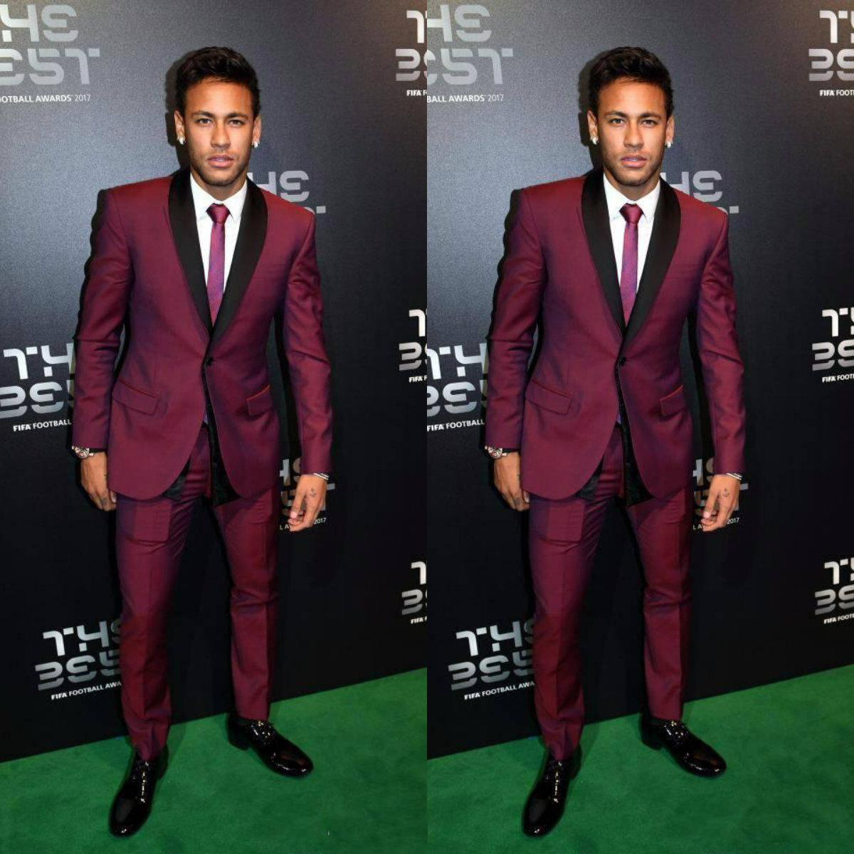 High Quality Burgundy Men Suit - đánh giá và giá Latest Men Formal Wear