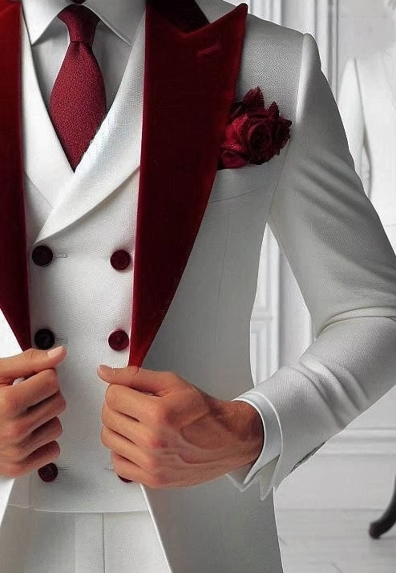 Formal Man Tuxedos Velvet Coll - đánh giá và giá Men'S Formal Wear For Graduation