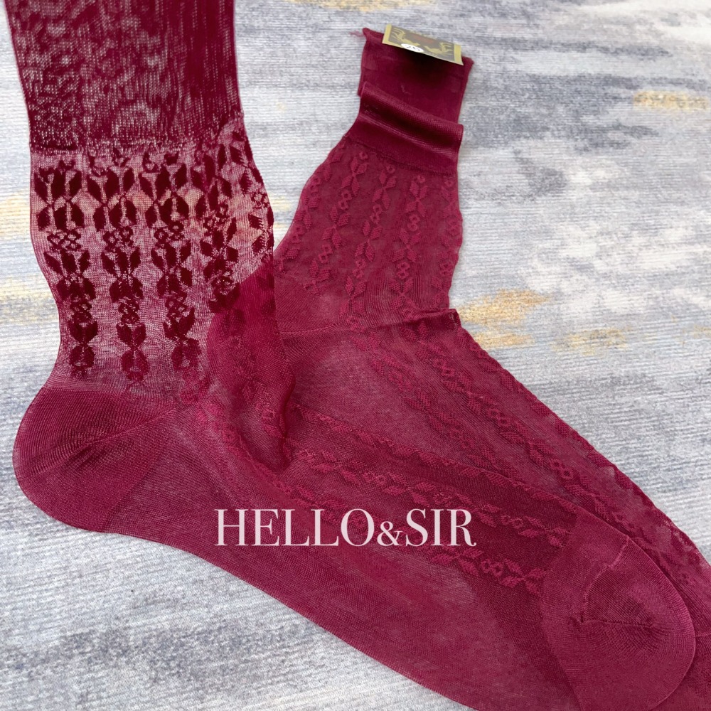 2025 Men Socks Retro Jacquard  - đánh giá và giá Men'S Formal Wear No Suit