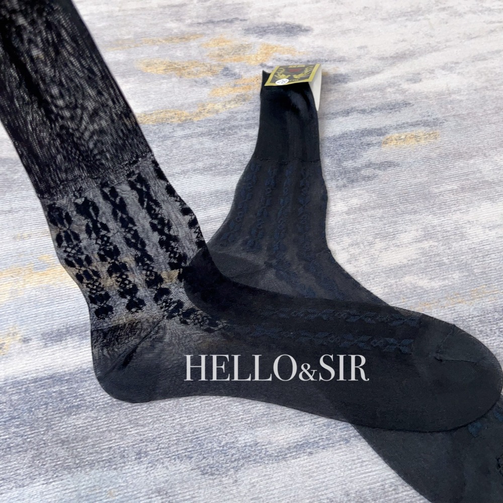 2025 Men Socks Retro Jacquard  - đánh giá và giá Men'S Formal Wear No Suit