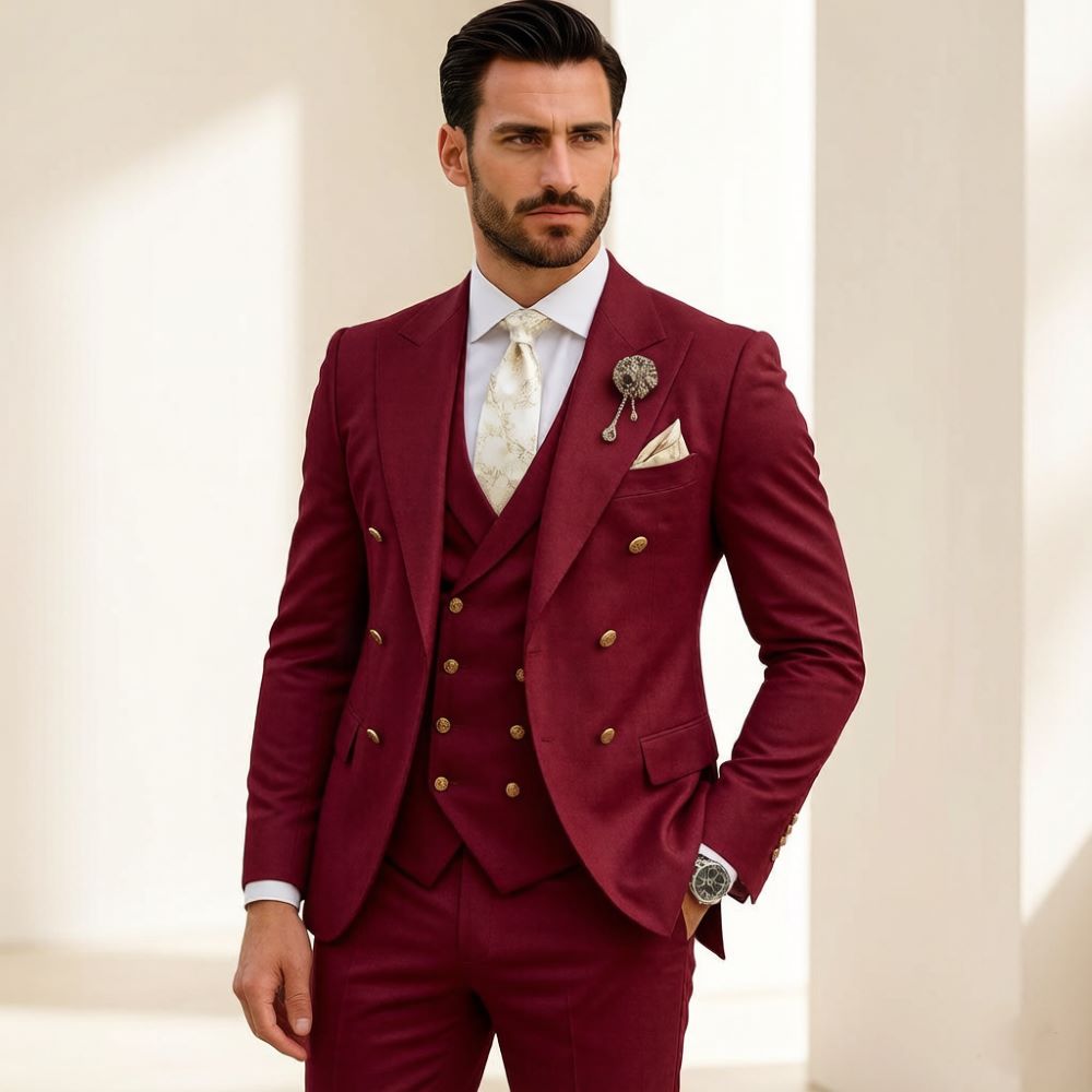 Men Ivory Wedding Suit Slim Fi - đánh giá và giá Men'S Formal Wear In Wedding