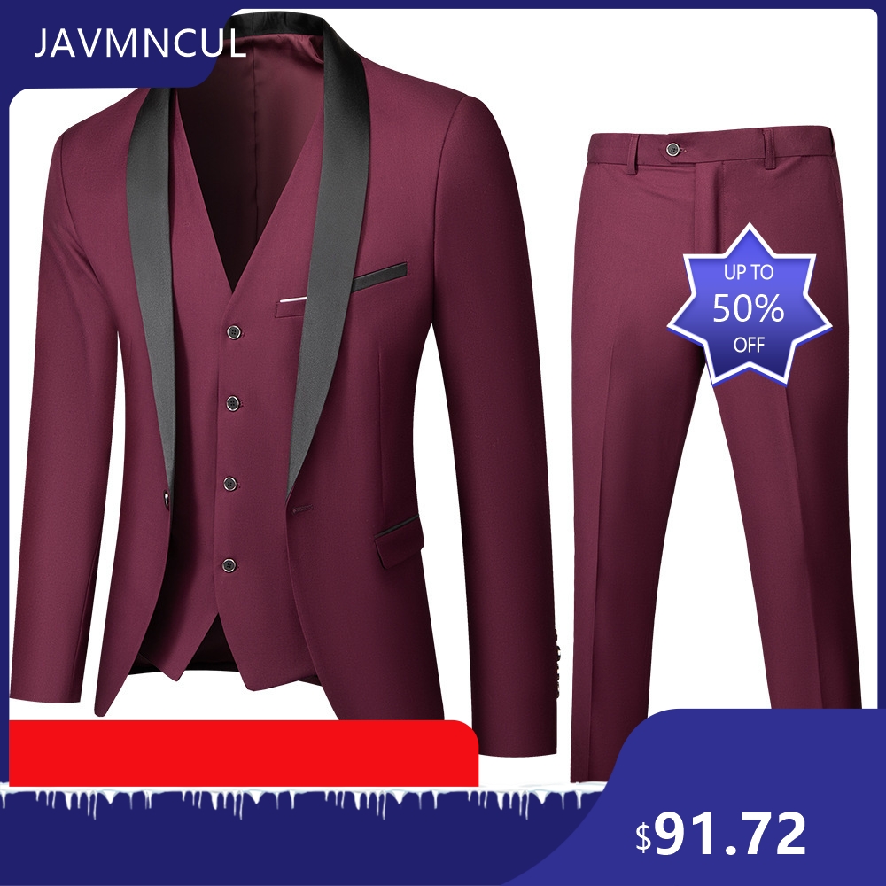 Men's Wedding 3 Piece Suit Set - đánh giá và giá Men'S Formal Wear For Graduation