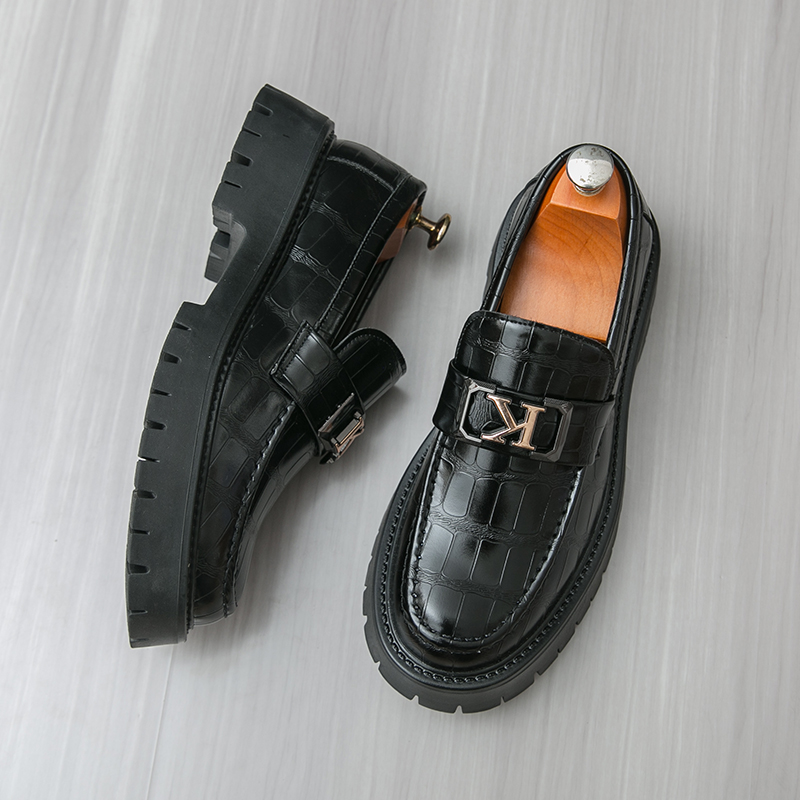 New Platform Men Shoes Slip on - đánh giá và giá Men Formal Wear Shoes
