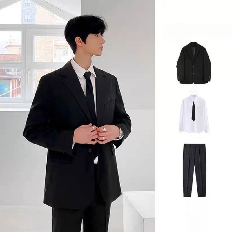 Premium Men's Blazer Suit Set  - đánh giá và giá Men'S Formal Wear For Graduation