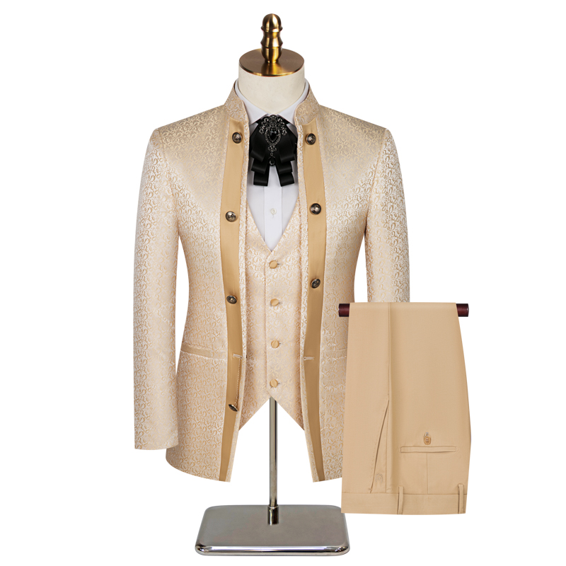 2026 Jacquard 3 Piece Men Suit - đánh giá và giá Men'S Formal Wear No Suit
