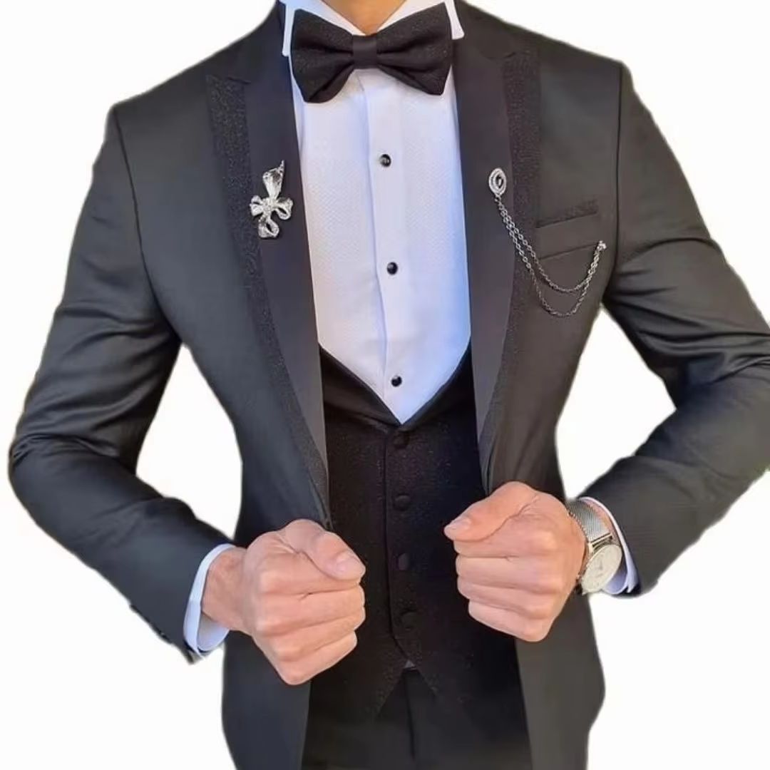 3 Piece Slim Fit Tailored Men' - đánh giá và giá Men'S Formal Wear Not Suit