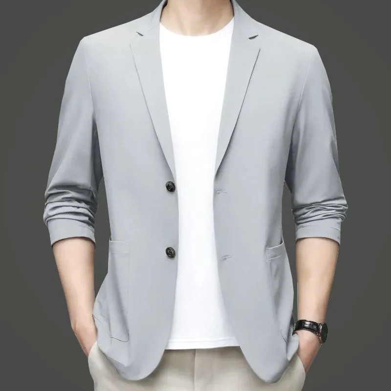 New Summer Men Thin Blazers Bu - đánh giá và giá Men Formal Wear Summer