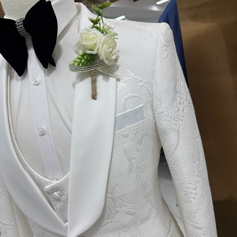 Men Wedding Suit White 3 Piece - đánh giá và giá Men'S Formal Wear In Wedding