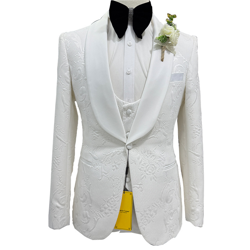 Men Wedding Suit White 3 Piece - đánh giá và giá Men'S Formal Wear In Wedding