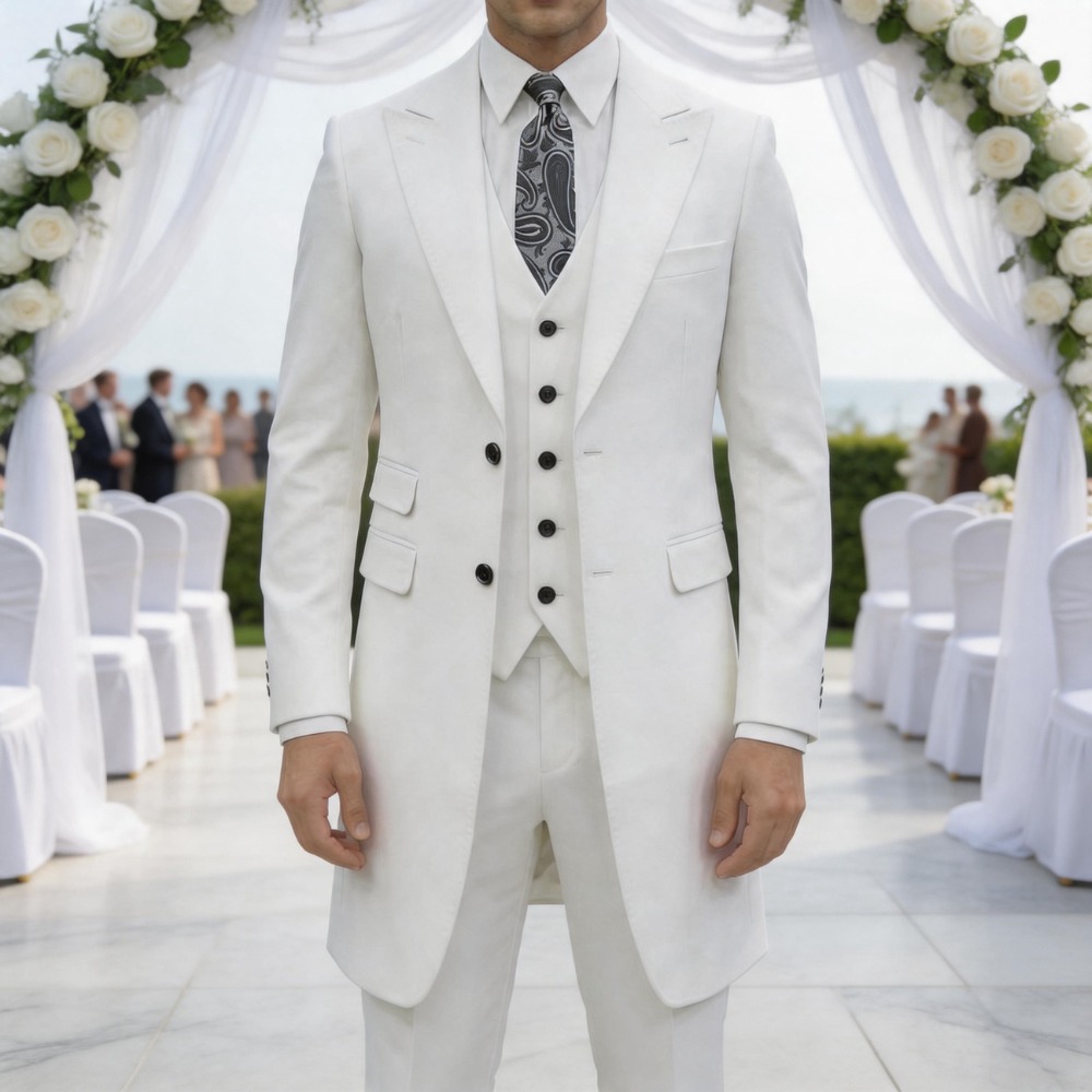 Slim Fit 3 Pieces Formal Men S - đánh giá và giá Men Formal Wear Summer