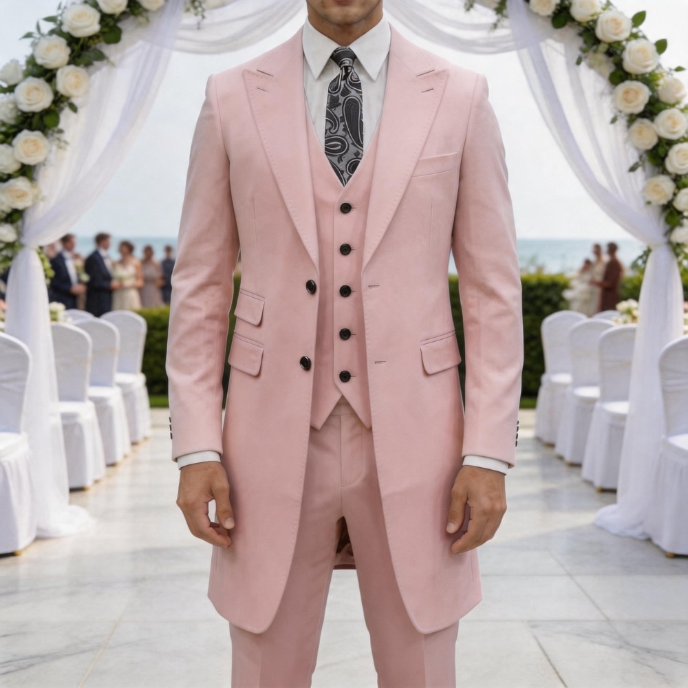 Slim Fit 3 Pieces Formal Men S - đánh giá và giá Men Formal Wear Summer
