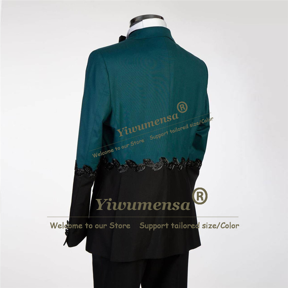 Unique Design Suits Men Splice - đánh giá và giá Men'S Formal Wear In Wedding