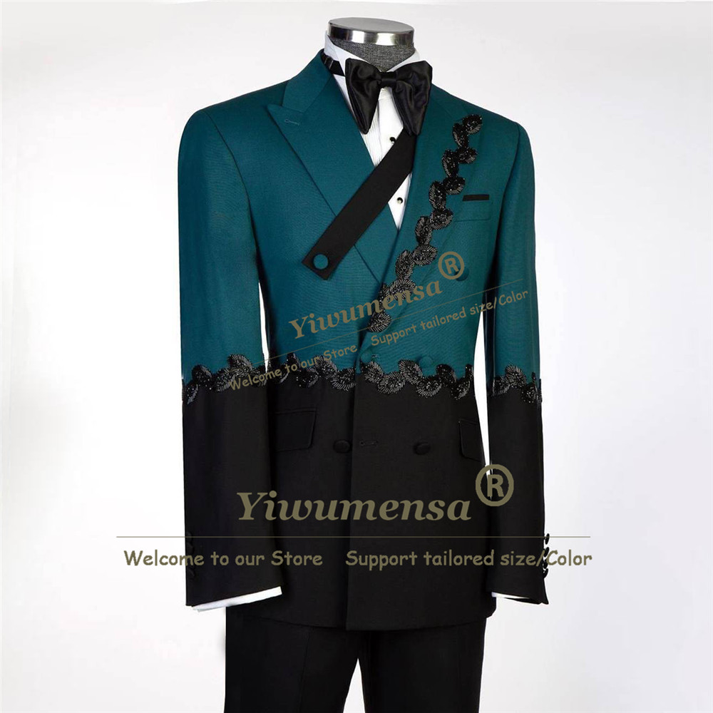 Unique Design Suits Men Splice - đánh giá và giá Men'S Formal Wear In Wedding