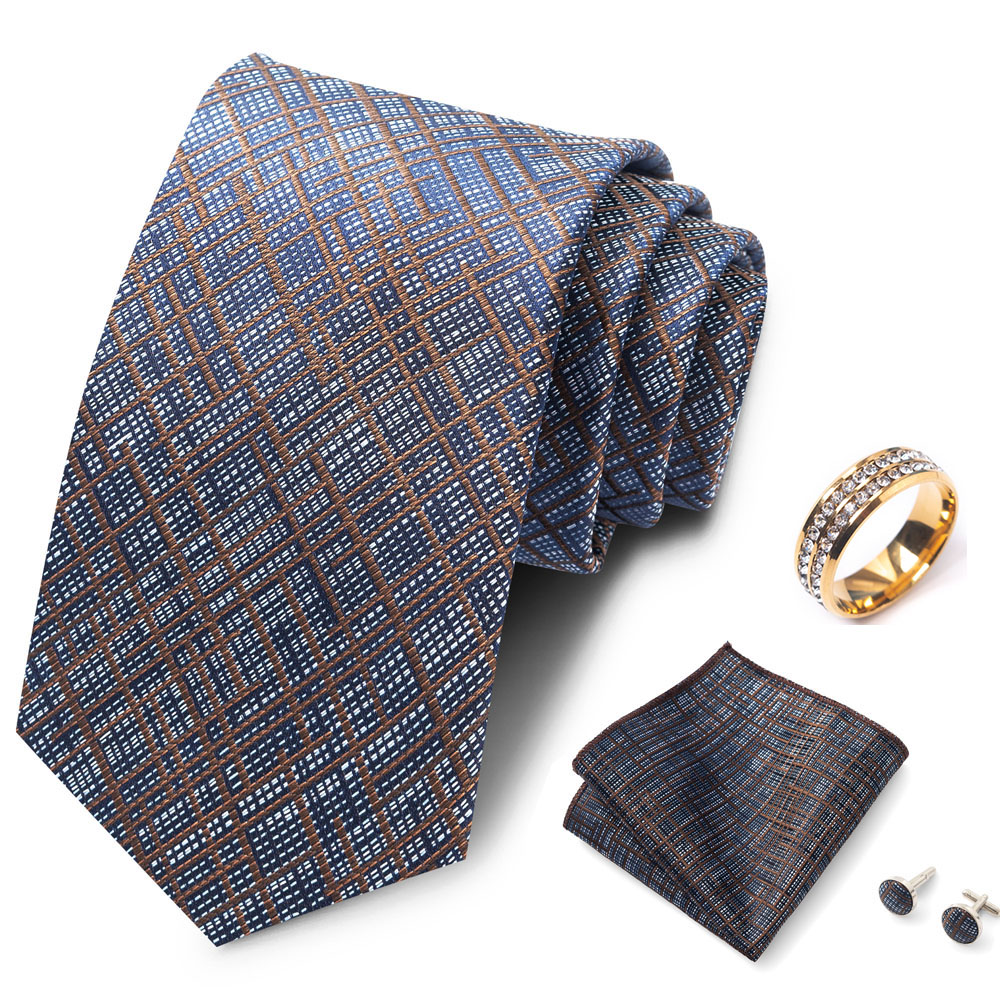Striped Men's Tie Set, Stylish - đánh giá và giá Men'S Formal Wear In Wedding