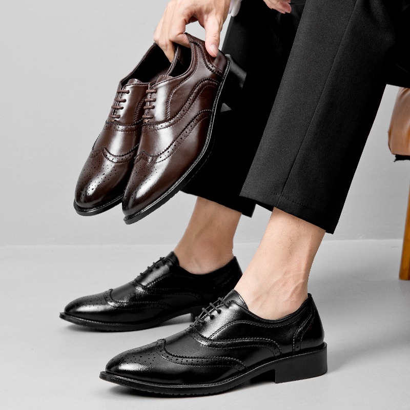 Formal Leather Shoes Classic M - đánh giá và giá Men Formal Wear Summer