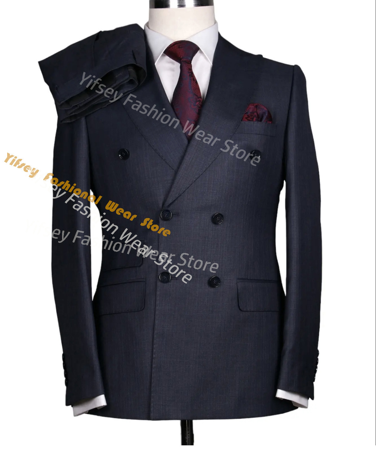 Brown Summer Man Suit Set Coat - đánh giá và giá Latest Men Formal Wear
