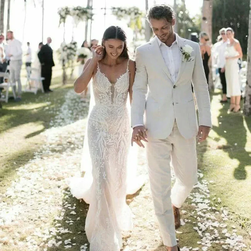 Linen Wedding Tuxedo For Men S - đánh giá và giá Men Formal Wear Summer