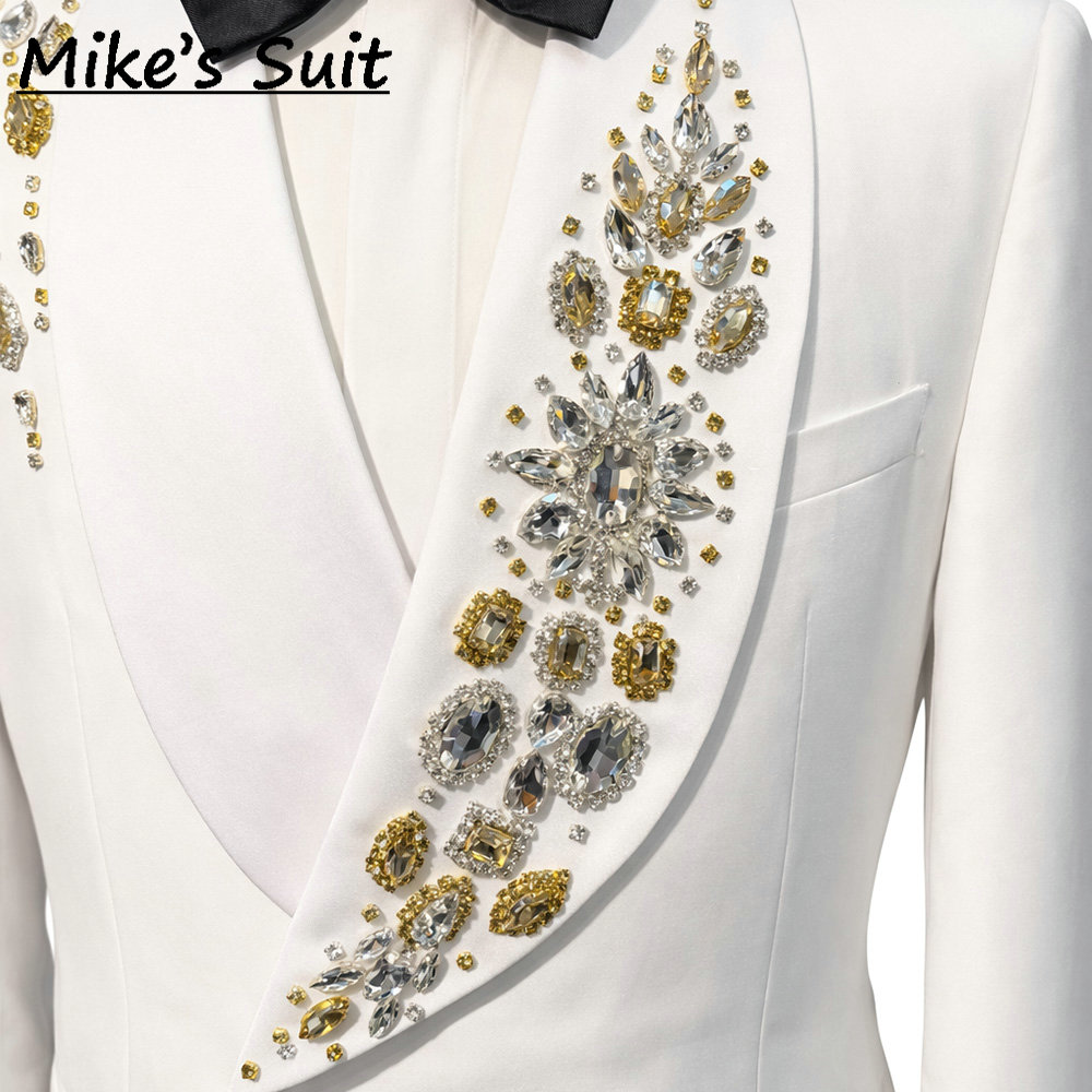 White Formal Men 2 Pieces Sets - đánh giá và giá Men'S Formal Wear No Suit