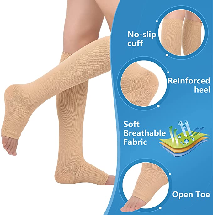 Open Toe Knee High Calf Compre - đánh giá và giá Men'S Formal Wear For Graduation