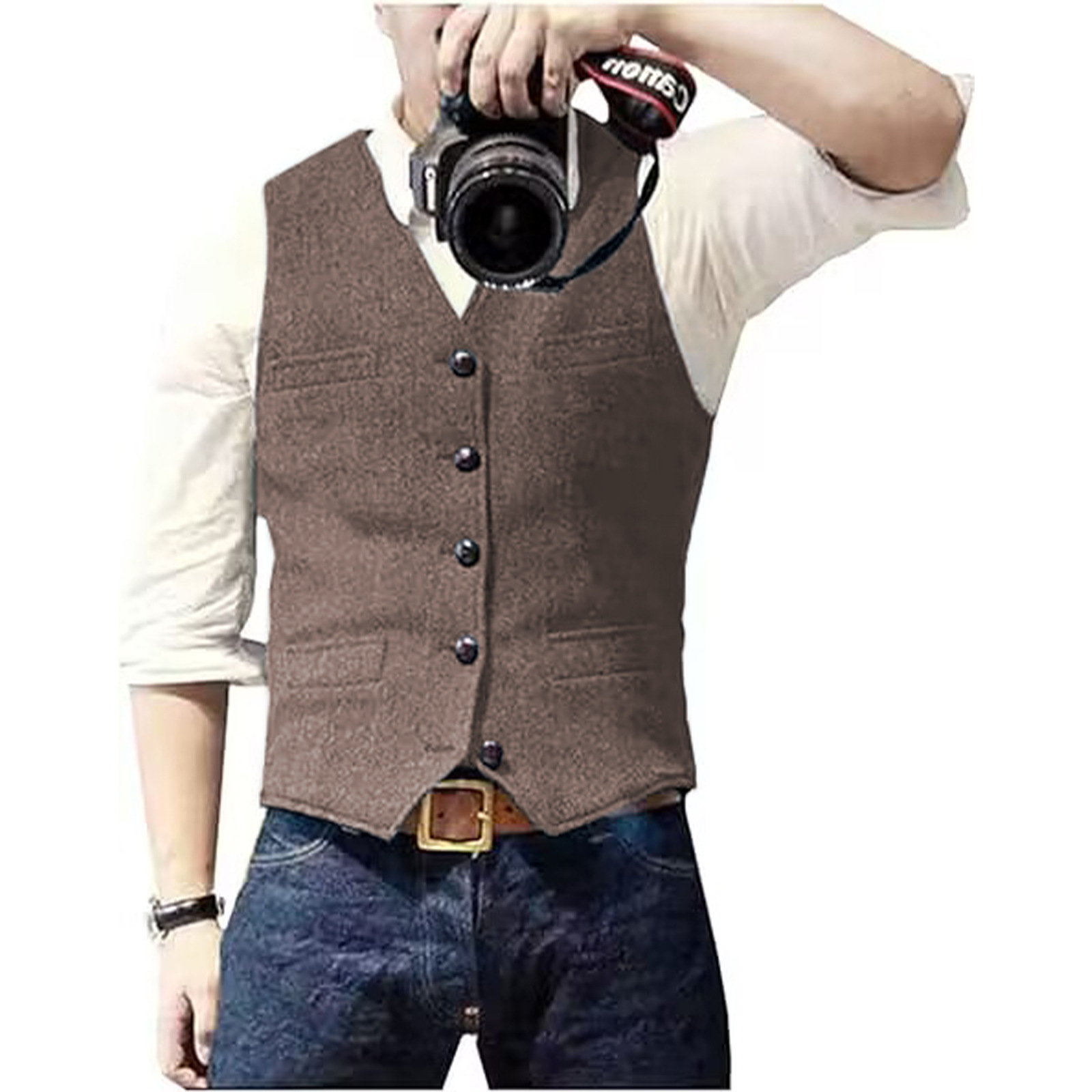 Men's Suit Vest V Neck Wool He - đánh giá và giá Men'S Used Formal Wear