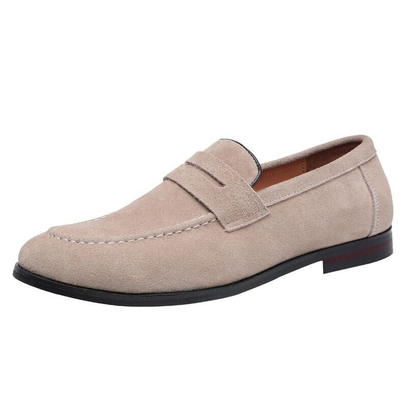 Men's Casual Shoes Suede Genui - đánh giá và giá Men Formal Wear Shoes