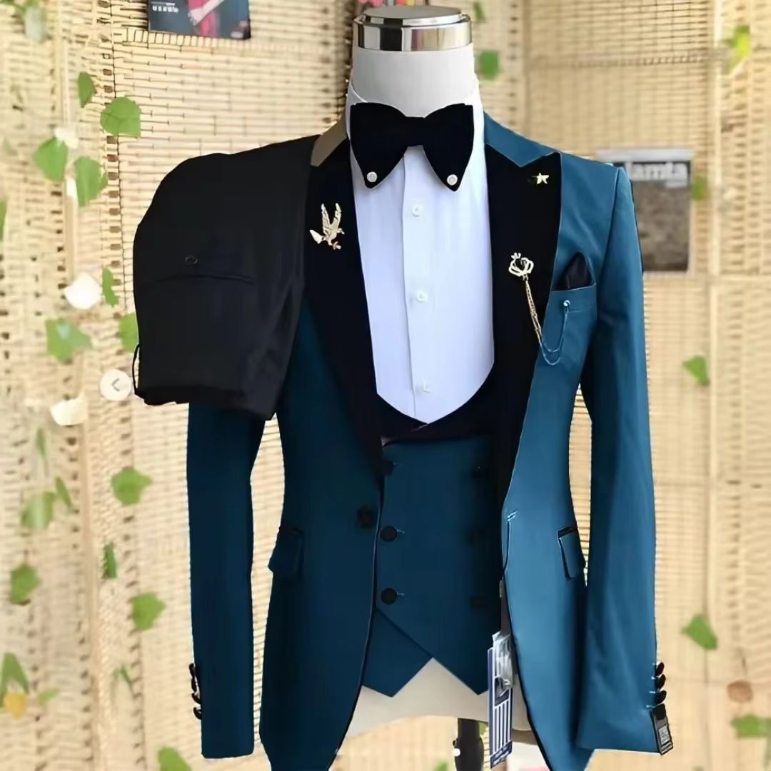 Elegant 3 Piece Slim Fit Men's - đánh giá và giá Men'S Formal Wear Not Suit