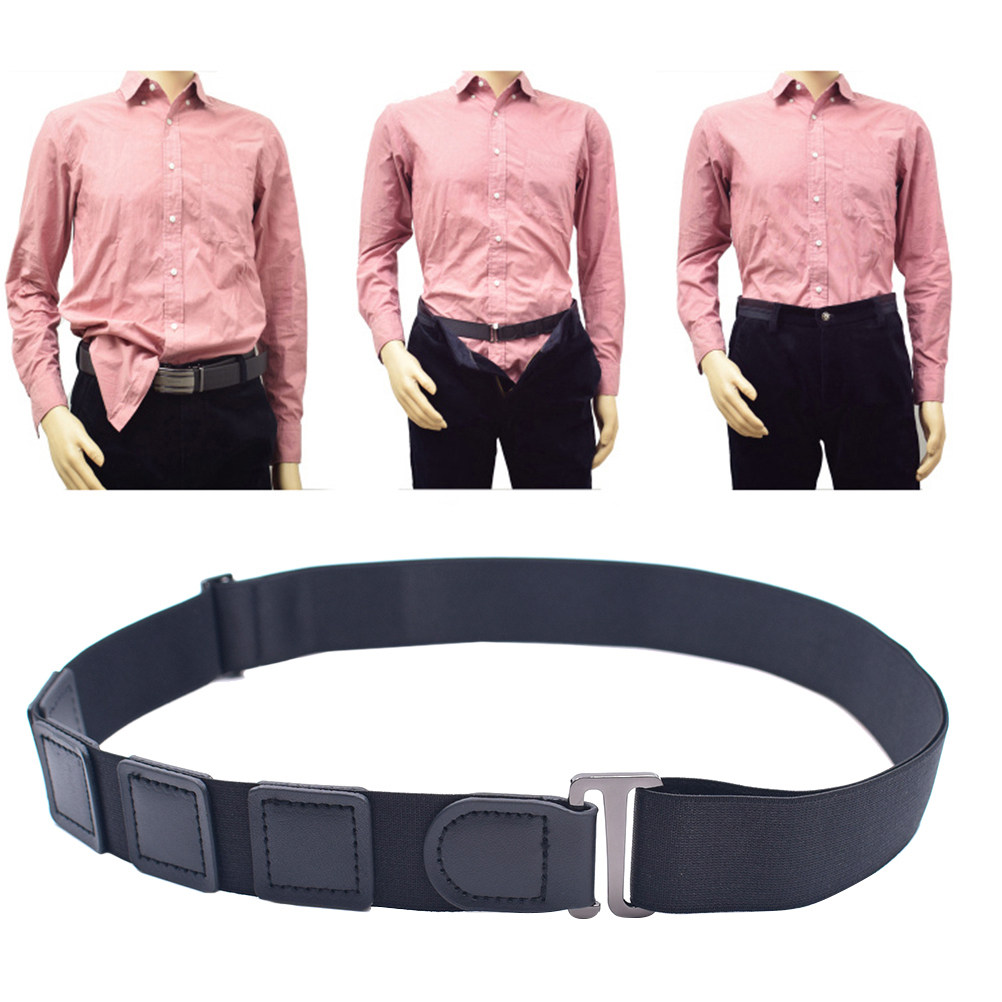 1Set Anti-Slip Shirt Stay Belt - đánh giá và giá Men Formal Office Wear Shirts