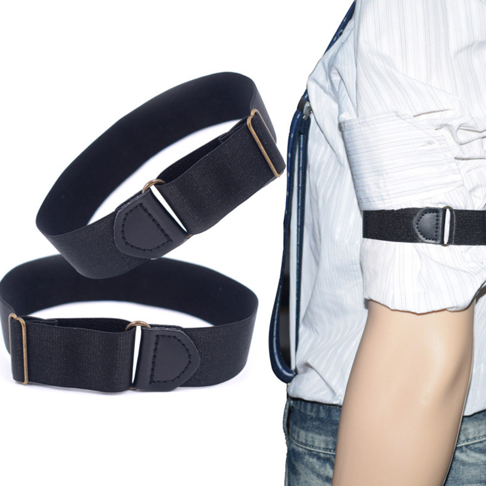 1Set Anti-Slip Shirt Stay Belt - đánh giá và giá Men Formal Office Wear Shirts